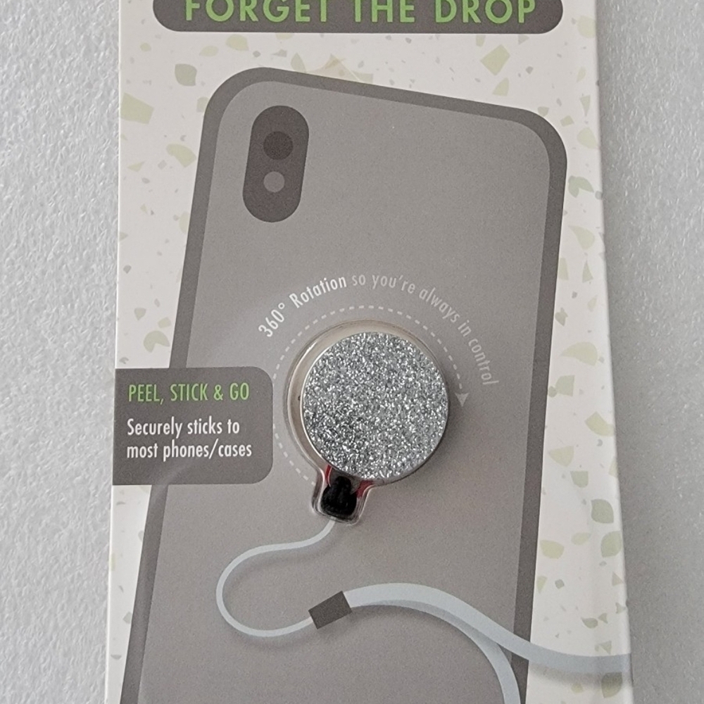 Silver Phone Grip Lanyard